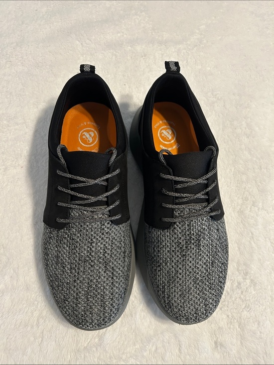Thomas & Vine Other - Thomas & Vine Hadden  Men's Casual Sneakers Knit Lace-Up Shoes in Gray/ Black.